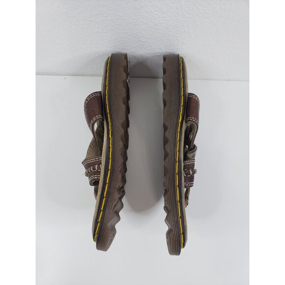 Dr. Martens‎ Leather Thong Flip Flop Sandals in Brown - Women size  5 - Picture 8 of 9